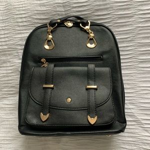 Trendy Black Backpack